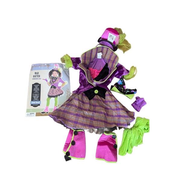 Mad Hatter girls costume - Picture 1 of 1